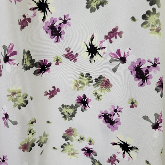 Equipment Femme Sleeveless Floral Silk Blouse S - Picture 6 of 11